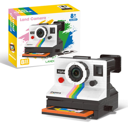 Mini Building Block Model (Polaroid Retro Camera/Film Camera)