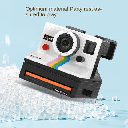 Mini Building Block Model (Polaroid Retro Camera/Film Camera)