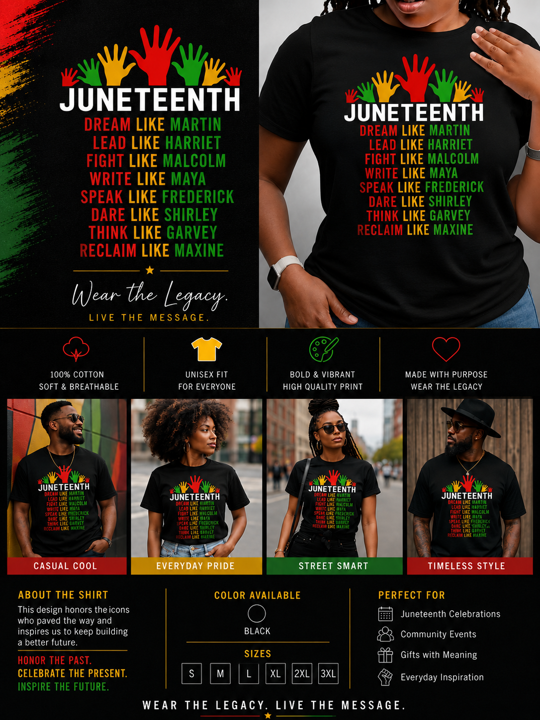 Juneteenth Tee